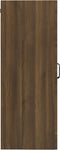 vidaXL - Hangkast - 69,5x34x90 - cm - bruin - eikenkleur