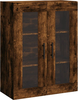 vidaXL - Hangkast - 69,5x34x90 - cm - gerookt - eikenkleurig
