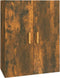 vidaXL - Hangkast - 69,5x34x90 - cm - gerookt - eikenkleurig