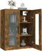 vidaXL - Hangkast - 69,5x34x90 - cm - gerookt - eikenkleurig