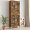 vidaXL - Hangkast - 69,5x34x90 - cm - gerookt - eikenkleurig
