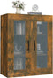 vidaXL - Hangkast - 69,5x34x90 - cm - gerookt - eikenkleurig