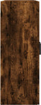 vidaXL - Hangkast - 69,5x34x90 - cm - gerookt - eikenkleurig
