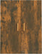 vidaXL - Hangkast - 69,5x34x90 - cm - gerookt - eikenkleurig