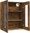 vidaXL - Hangkast - 69,5x34x90 - cm - gerookt - eikenkleurig