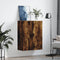vidaXL - Hangkast - 69,5x34x90 - cm - gerookt - eikenkleurig