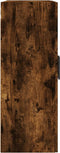 vidaXL - Hangkast - 69,5x34x90 - cm - gerookt - eikenkleurig