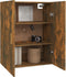 vidaXL - Hangkast - 69,5x34x90 - cm - gerookt - eikenkleurig