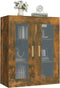 vidaXL - Hangkast - 69,5x34x90 - cm - gerookt - eikenkleurig