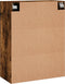 vidaXL - Hangkast - 69,5x34x90 - cm - gerookt - eikenkleurig