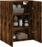 vidaXL - Hangkast - 69,5x34x90 - cm - gerookt - eikenkleurig