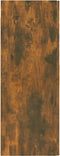 vidaXL - Hangkast - 69,5x34x90 - cm - gerookt - eikenkleurig