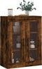 vidaXL - Hangkast - 69,5x34x90 - cm - gerookt - eikenkleurig