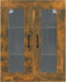 vidaXL - Hangkast - 69,5x34x90 - cm - gerookt - eikenkleurig