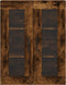vidaXL - Hangkast - 69,5x34x90 - cm - gerookt - eikenkleurig