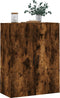 vidaXL - Hangkast - 69,5x34x90 - cm - gerookt - eikenkleurig