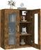 vidaXL - Hangkast - 69,5x34x90 - cm - gerookt - eikenkleurig
