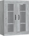 vidaXL - Hangkast - 69,5x34x90 - cm - grijs - sonoma - eikenkleurig
