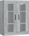 vidaXL - Hangkast - 69,5x34x90 - cm - grijs - sonoma - eikenkleurig