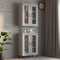 vidaXL - Hangkast - 69,5x34x90 - cm - grijs - sonoma - eikenkleurig