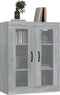 vidaXL - Hangkast - 69,5x34x90 - cm - grijs - sonoma - eikenkleurig