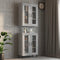 vidaXL - Hangkast - 69,5x34x90 - cm - grijs - sonoma - eikenkleurig