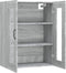 vidaXL - Hangkast - 69,5x34x90 - cm - grijs - sonoma - eikenkleurig