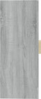 vidaXL - Hangkast - 69,5x34x90 - cm - grijs - sonoma - eikenkleurig
