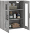 vidaXL - Hangkast - 69,5x34x90 - cm - grijs - sonoma - eikenkleurig