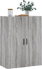 vidaXL - Hangkast - 69,5x34x90 - cm - grijs - sonoma - eikenkleurig