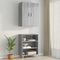 vidaXL - Hangkast - 69,5x34x90 - cm - grijs - sonoma - eikenkleurig