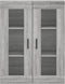 vidaXL - Hangkast - 69,5x34x90 - cm - grijs - sonoma - eikenkleurig