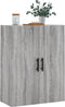 vidaXL - Hangkast - 69,5x34x90 - cm - grijs - sonoma - eikenkleurig