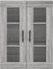 vidaXL - Hangkast - 69,5x34x90 - cm - grijs - sonoma - eikenkleurig