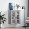 vidaXL - Hangkast - 69,5x34x90 - cm - grijs - sonoma - eikenkleurig
