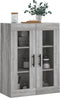 vidaXL - Hangkast - 69,5x34x90 - cm - grijs - sonoma - eikenkleurig