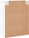 vidaXL - Hangkast - 69,5x34x90 - cm - hoogglans - wit