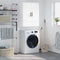 vidaXL - Hangkast - 69,5x34x90 - cm - hoogglans - wit