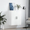 vidaXL - Hangkast - 69,5x34x90 - cm - hoogglans - wit
