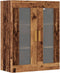 vidaXL - Hangkast - 69,5x34x90 - cm - oud - houtkleurig