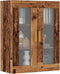 vidaXL - Hangkast - 69,5x34x90 - cm - oud - houtkleurig