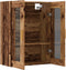 vidaXL - Hangkast - 69,5x34x90 - cm - oud - houtkleurig