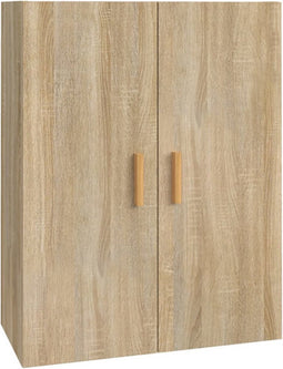 vidaXL - Hangkast - 69,5x34x90 - cm - sonoma - eikenkleurig