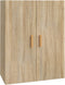 vidaXL - Hangkast - 69,5x34x90 - cm - sonoma - eikenkleurig