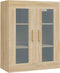 vidaXL - Hangkast - 69,5x34x90 - cm - sonoma - eikenkleurig
