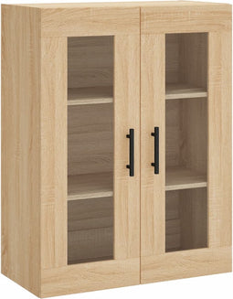 vidaXL - Hangkast - 69,5x34x90 - cm - sonoma - eikenkleurig