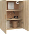 vidaXL - Hangkast - 69,5x34x90 - cm - sonoma - eikenkleurig