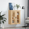 vidaXL - Hangkast - 69,5x34x90 - cm - sonoma - eikenkleurig