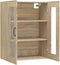vidaXL - Hangkast - 69,5x34x90 - cm - sonoma - eikenkleurig