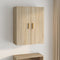 vidaXL - Hangkast - 69,5x34x90 - cm - sonoma - eikenkleurig